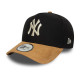 New Era Καπέλο New York Yankees MLB Suede Visor 9FORTY E-Frame Adjustable Cap